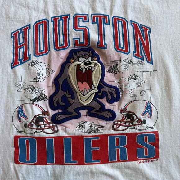 Houston Oilers Vintage Taz - Picture 5 of 6